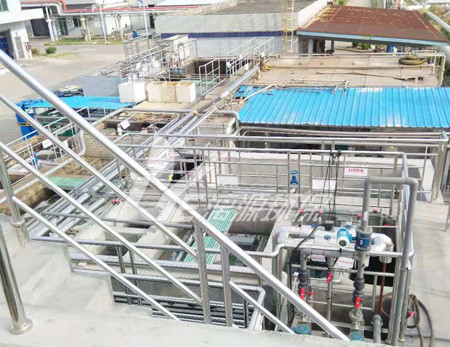 珠?；S廢水處理工程施工安裝