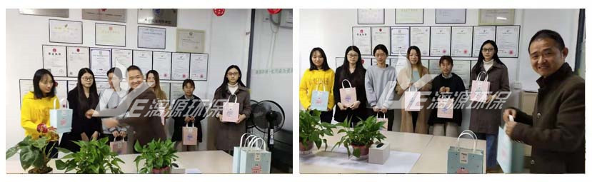 春和景明，萬象更新。值此三八婦女節(jié)來臨之際，漓源環(huán)保公司向全體職工致以節(jié)日的問候和親切的慰問，祝你們身體健康、工作順利、闔家幸福，永葆青春！