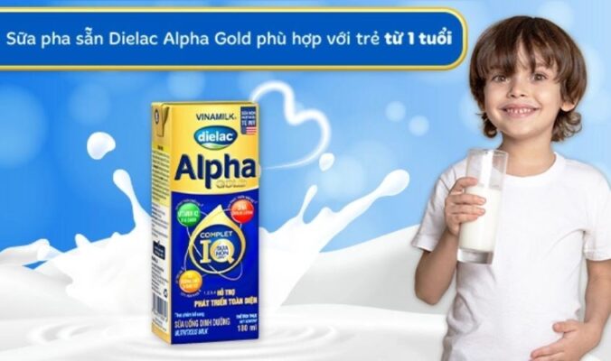 Sữa Dielac Alpha Gold pha sẵn có tốt không