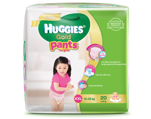 Bỉm trẻ em Huggies Gold Diapers 